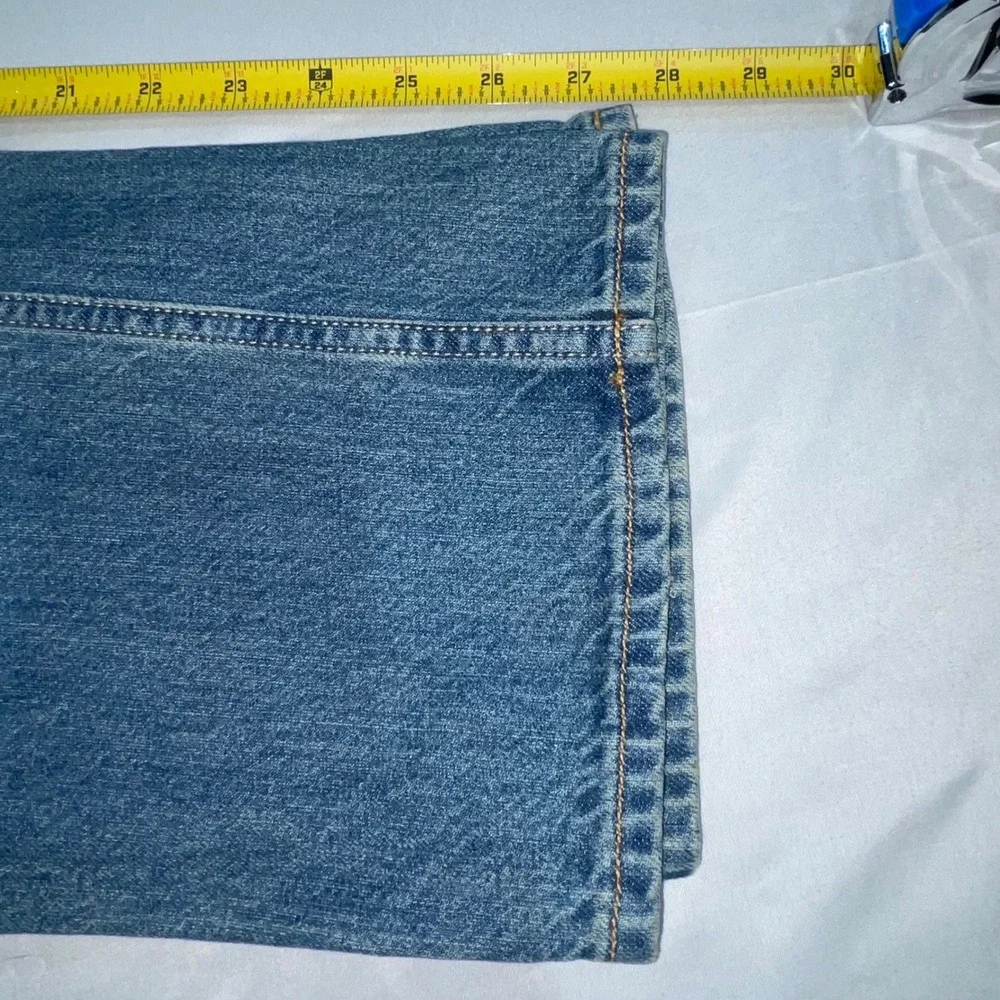 OshKosh Bgosh Kids 14R Wide Leg Blue Jeans Classic E-Z Adjust Waist Medium Wash
